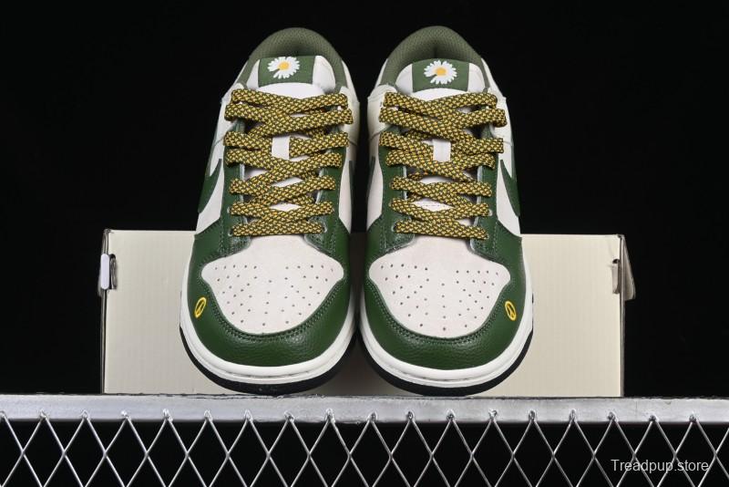 Nike SB Dunk Low Daisy Series Anniversary Customized Low-Top Casual Skate Shoes - DJ2024-072