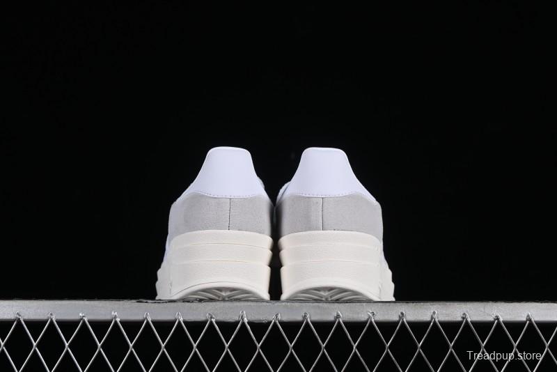 Adidas Originals Gazelle Bold HQ6893 Low-Top Sneakers with Thick Sole for Casual Wear, Slip-Resistant and Durable