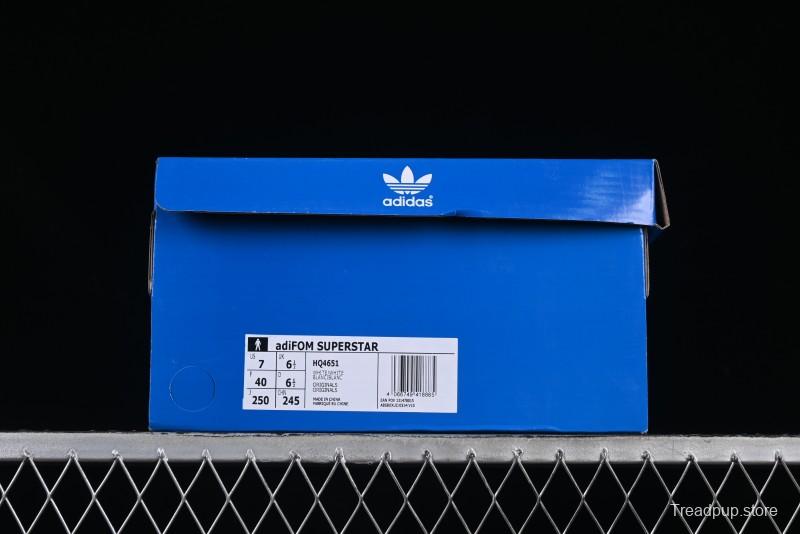 Adidas Originals Adifom Superstar Sustainable Foam Slip-On Sneakers with Metaverse Concept - HQ4651