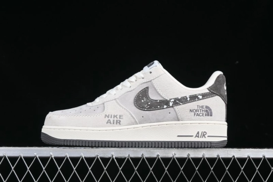 Nike Air Force 1 '07 Low The North Face Collaboration Snow Swoosh Casual Sneakers - KK1988-041