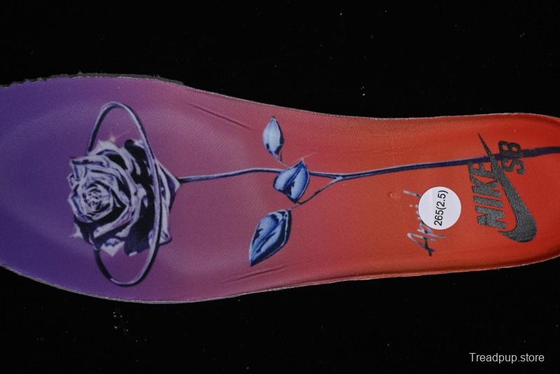 Nike April Skateboards SB Dunk Low Collaboration Frozen Rose SB Shattered Backboard Casual Skate Shoes - FD2562-400