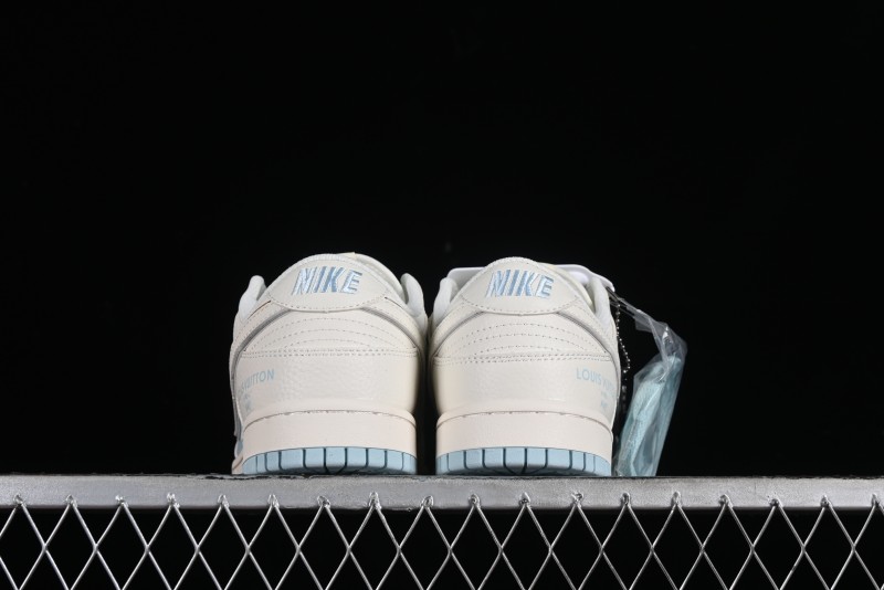 Nike SB Dunk Low LV Collaboration Anniversary Edition Premium Custom Low-Top Casual Sneakers - BB8766-209