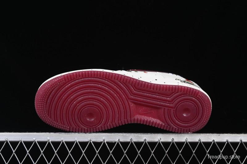 Nike Air Force 1 '07 Low "Grandma Christmas" Limited Edition Custom Casual Sneakers - FZ5068-616