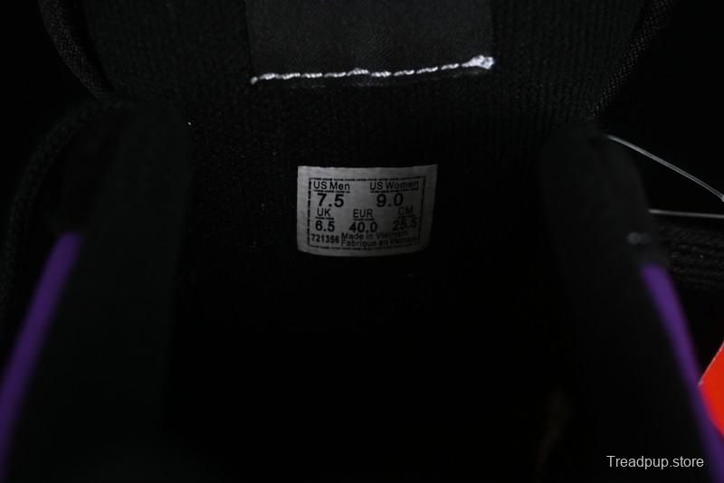 Vans Classics Knu Skool Black Purple Slip-On Shoes - VN0009QCSWE