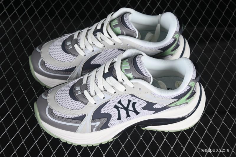 New York Yankees MLB Bigball Chunky Curve Thick Sole Casual Running Shoes - 3ARNSPL4N50GRS