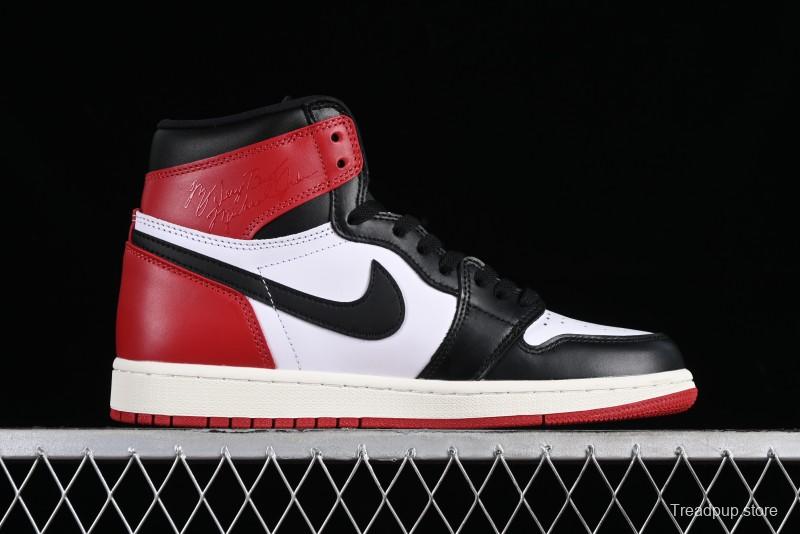 Nike Air Jordan 1 High OG "Black Toe Reimagined" Retro Basketball Shoes - DZ5485-106