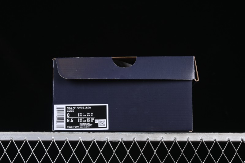 Nike Air Force 1'07 Low Casual Sneakers with Full-Length Air Cushion - HQ2037-100
