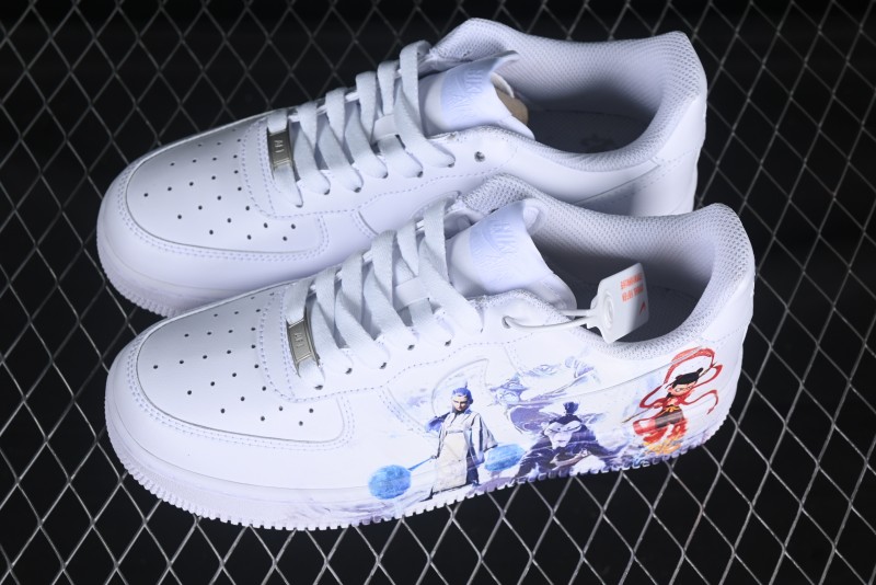 Nike Air Force 1 '07 Low Casual Sneakers with Built-in Full-Length Air Cushion - DD8959-100