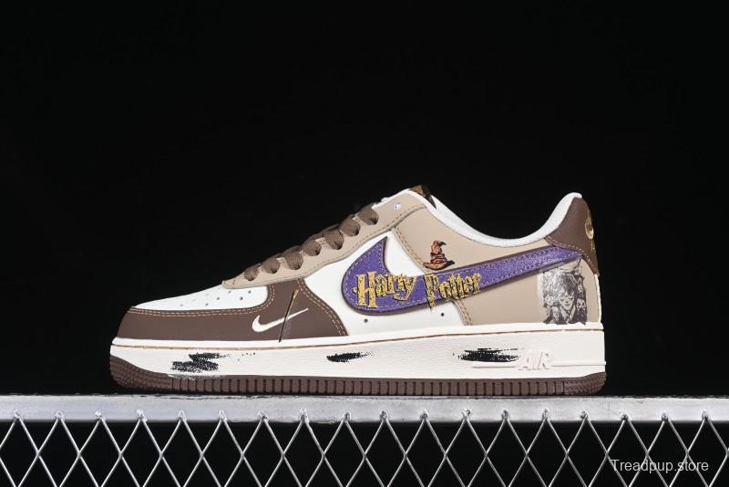 Nike Air Force 1 '07 Low "Harry Potter" Casual Sneakers with Comic Series Design - LJ2288-111