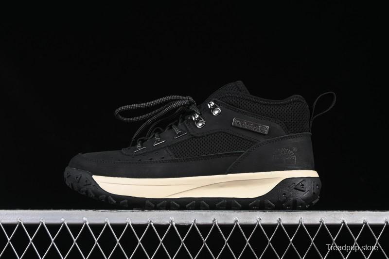 Timberland Solar Wave Low Hiking Sneakers - Black/Off-White