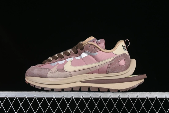 Nike x Sacai VaporWaffle "Pink/Sail" Women's Sneakers