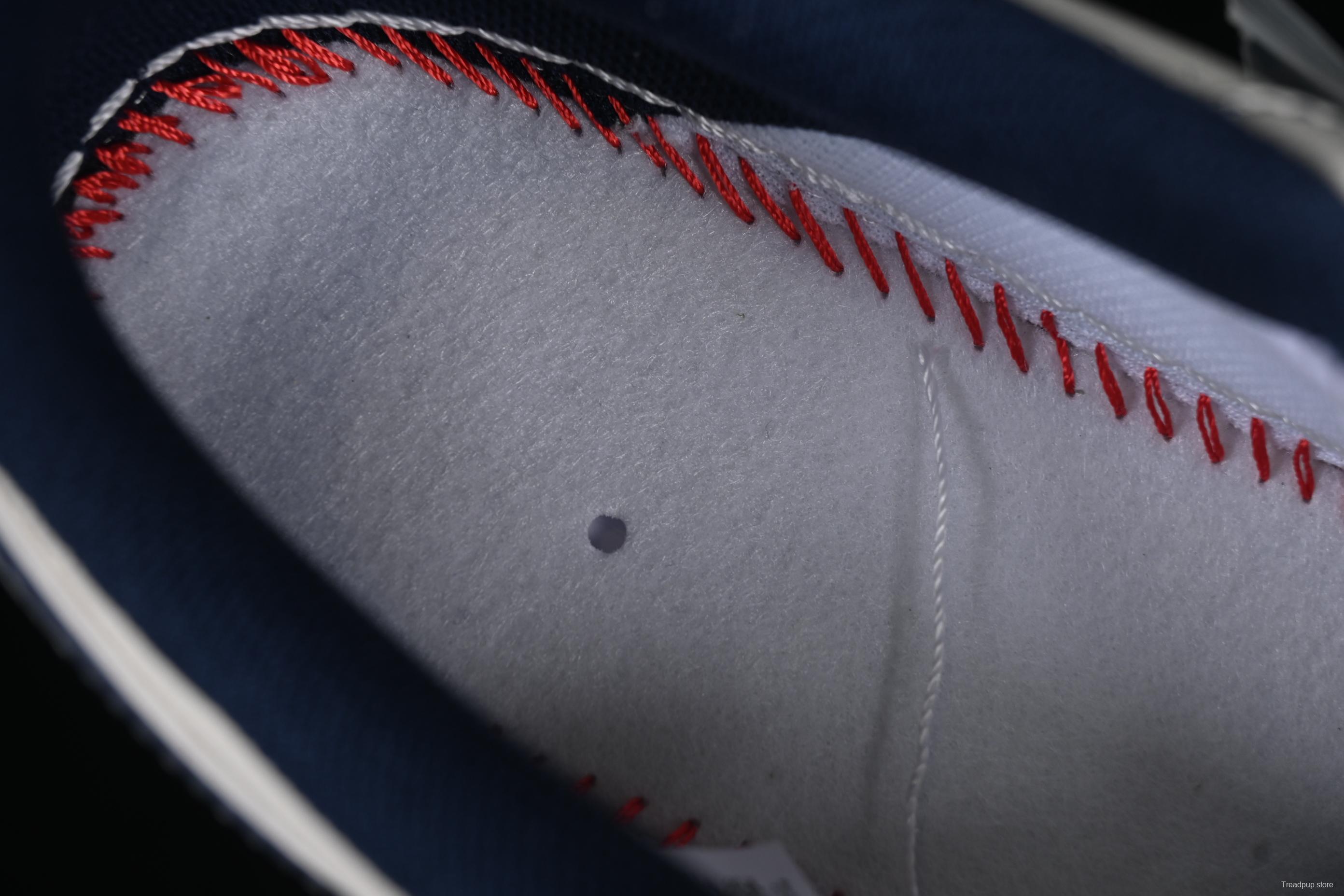 Nike Air Force 1 '07 Low UN Collaboration Navy Splatter Swoosh Casual Sneakers - XS1958-522