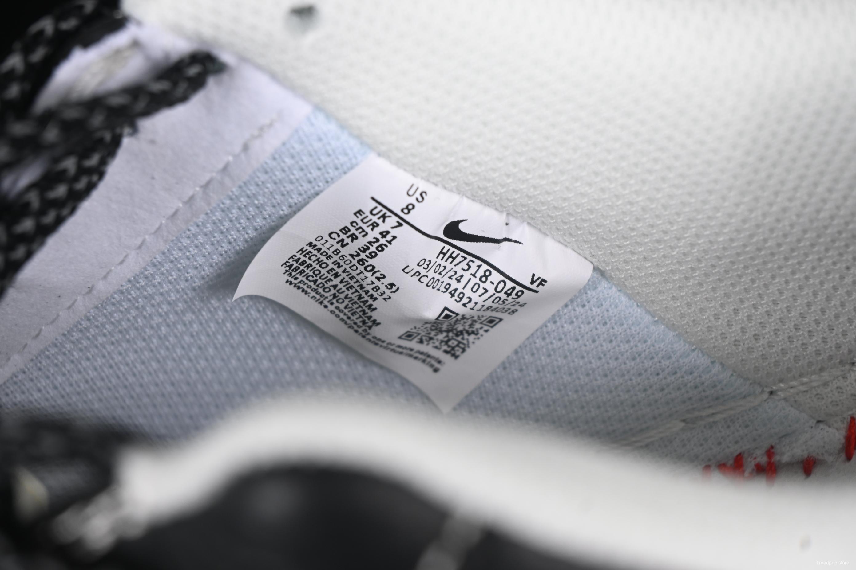 Nike Air Force 1'07 Low The North Face x CDG Panda Casual Sneakers - HH7518-049