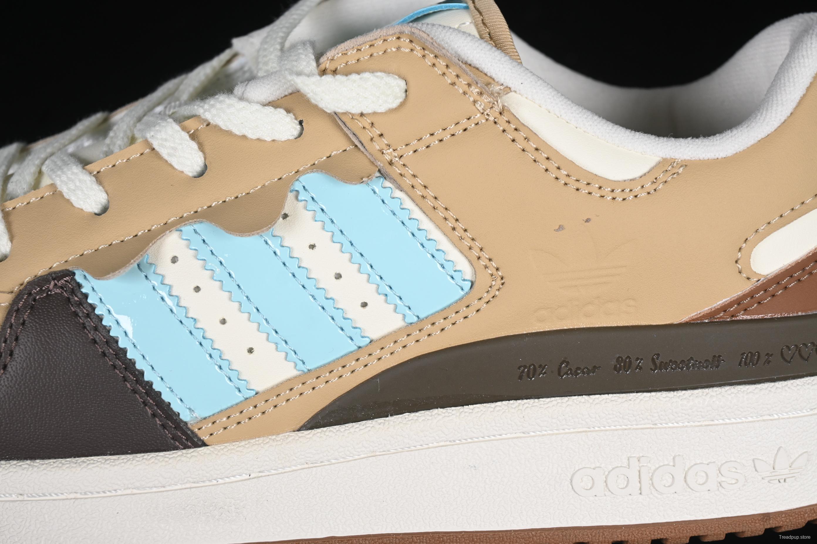 Adidas Forum 84 Low Retro Basketball Shoes - JR8033