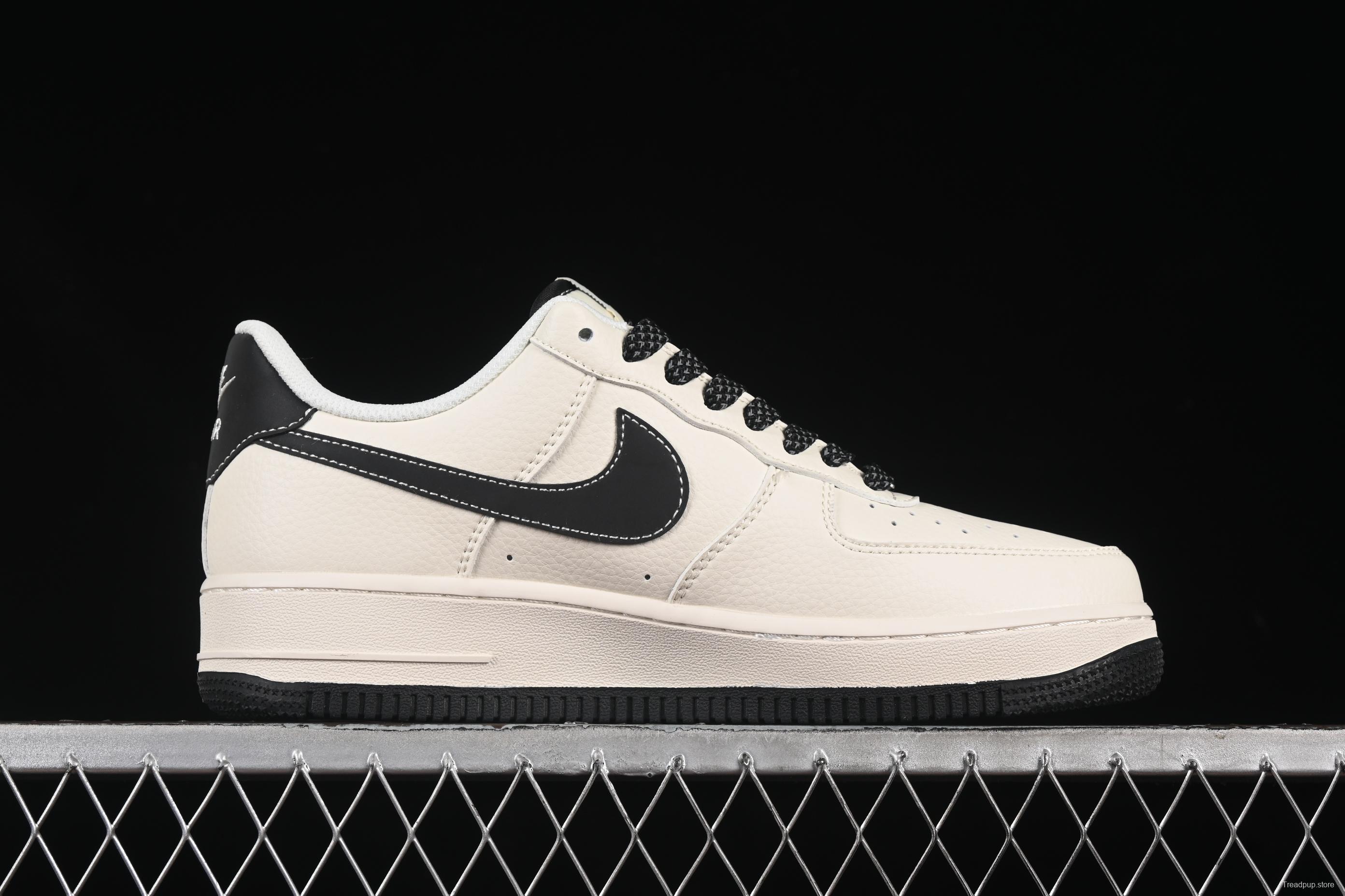 Nike Air Force 1 '07 Low Supreme Casual Sneakers with Full-Length Air Cushion - HH7518-038