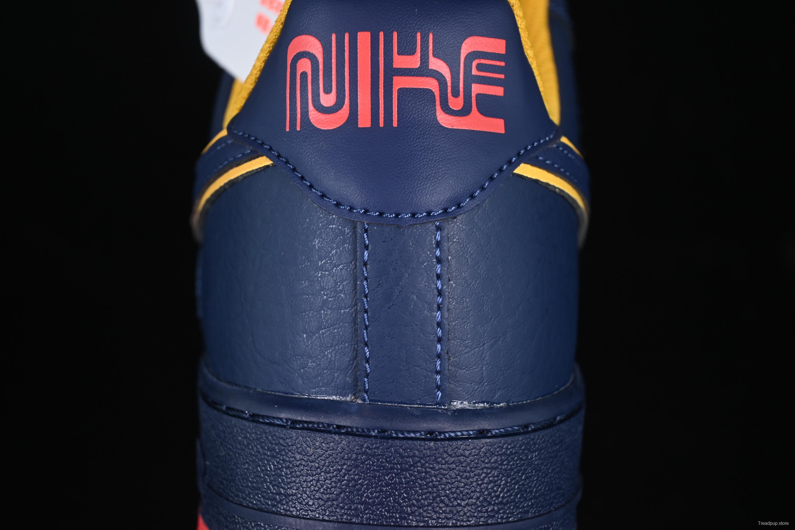 Nike Air Force 1'07 Low Casual Sneakers with Full-Length Air Cushion - HV5752-410