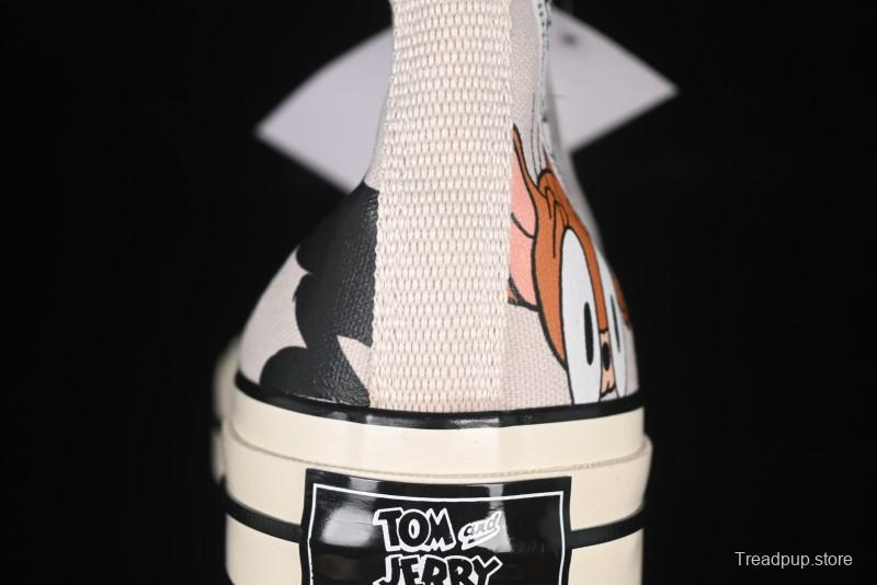Converse Chuck Taylor All Star 1970s High Top Tom and Jerry Themed Casual Sneakers - A15111C