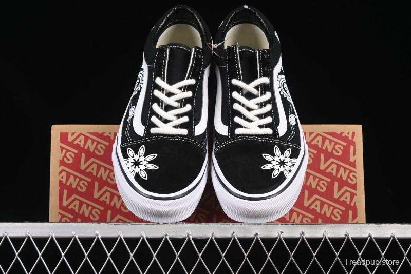 Vans Old Skool 36 Low-Top Retro Skate Shoes - VN000CRPGRN