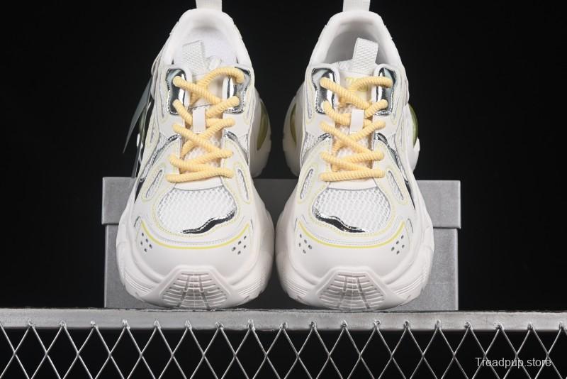 GG-CC Casual Fashion Sporty Chunky Platform Dad Shoes - 879 Yellow