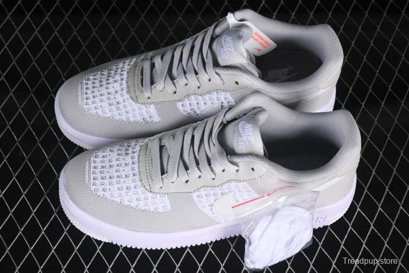 Nike Air Force 1 '07 Low 2.0 Flyknit Casual Sneakers with Full-Length Air Cushion - CI0051-500