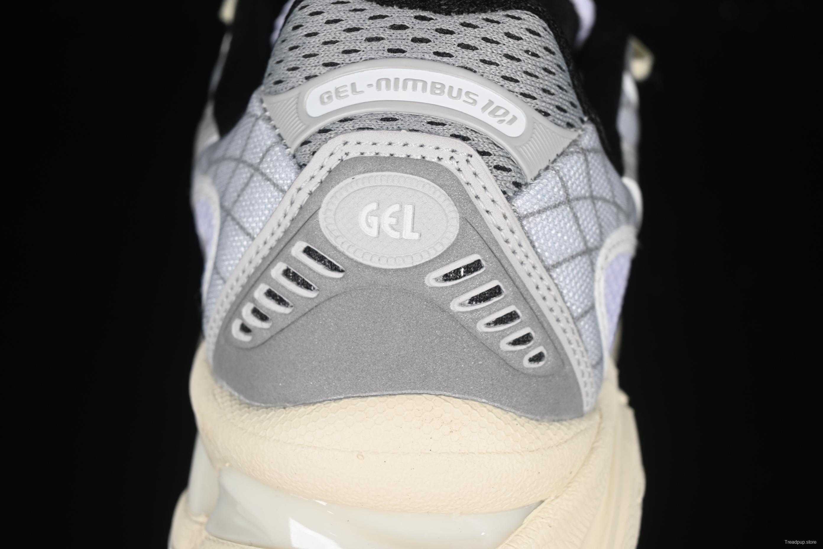 Asics Gel-Nimbus 10.1 Retro Breathable Casual Shoes with Cushioning for Men - 1203A673-100