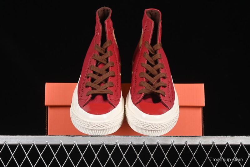 Converse Chuck Taylor All Star 1970s High Top Sneakers in China Red - A12460C