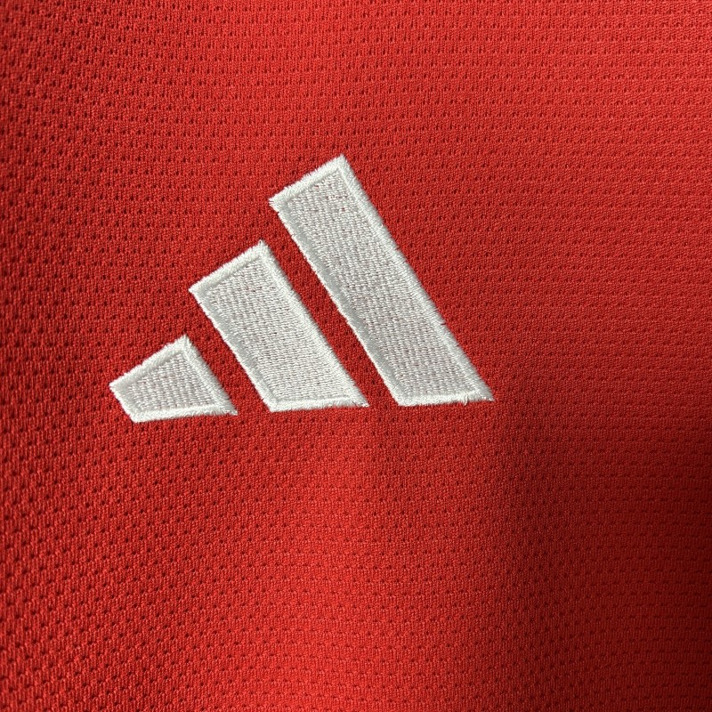 25/26 Long Sleeve Brazil SC Internacional Home Jersey