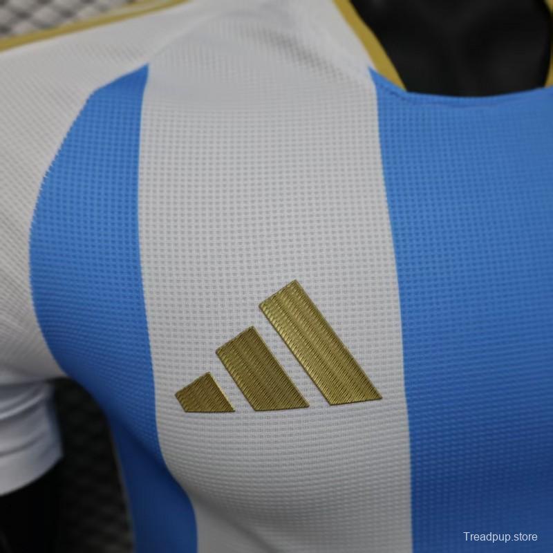 Player Version 2025 Argentina Home Jersey
