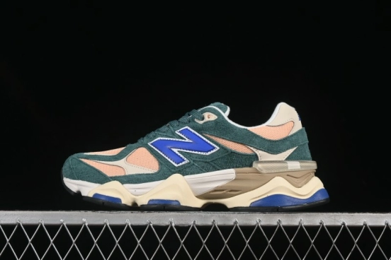 New Balance NB9060 Series Retro Casual Running Shoes with ABZORB Cushioning - U9060GEC