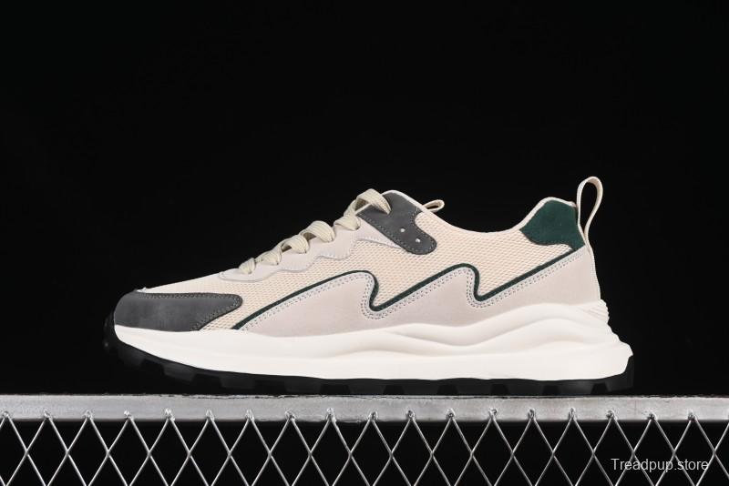 ECCO Chunky Sole Waffle Retro Running Shoes - 63093901002