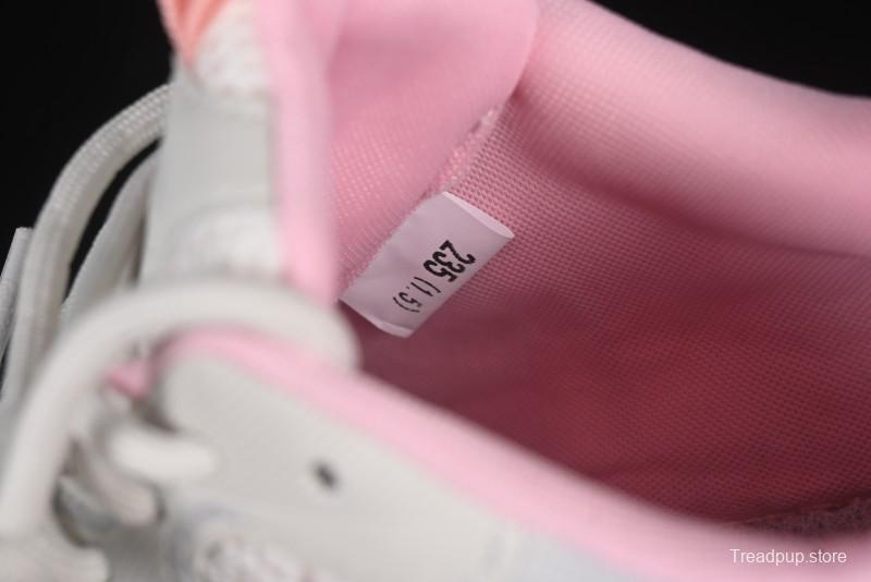 GG-CC Starry Sky Particle Silver White Lace-up Hollow Out Chunky Sneakers with 5cm Height Boost - G25U9778