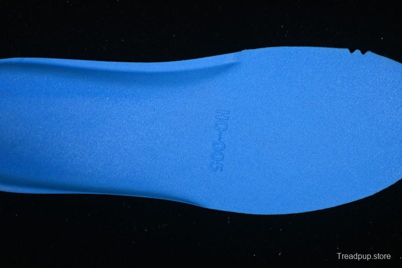 GG-CC Star Same Style Lace-Up Hollow Out Dad Shoes with 5cm Hidden Height Increase - G25X269 White Blue