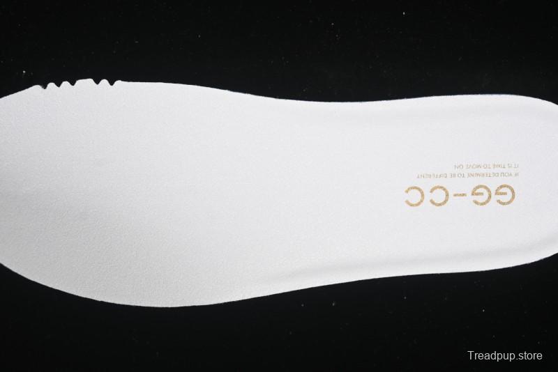 GG-CC Star-Design Lace-Up Hollow-Out Platform Sneakers with 5cm Height Boost - G25U9789