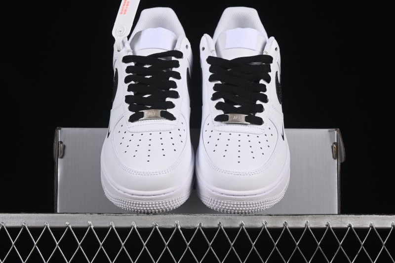 Nike Air Force 1'07 Low Small Swoosh Polka Dot Casual Sneakers - ZH0316-074