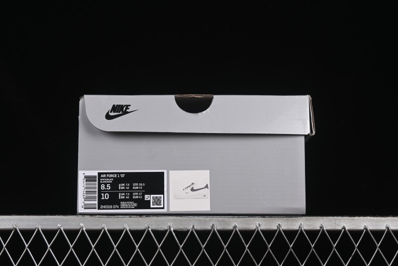 Nike Air Force 1'07 Low Small Swoosh Polka Dot Casual Sneakers - ZH0316-074