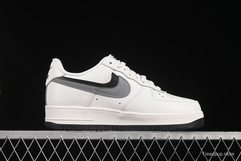 Nike Air Force 1 '07 Low The North Face Collaboration Beige Double Swoosh Casual Sneakers - AM1588-006