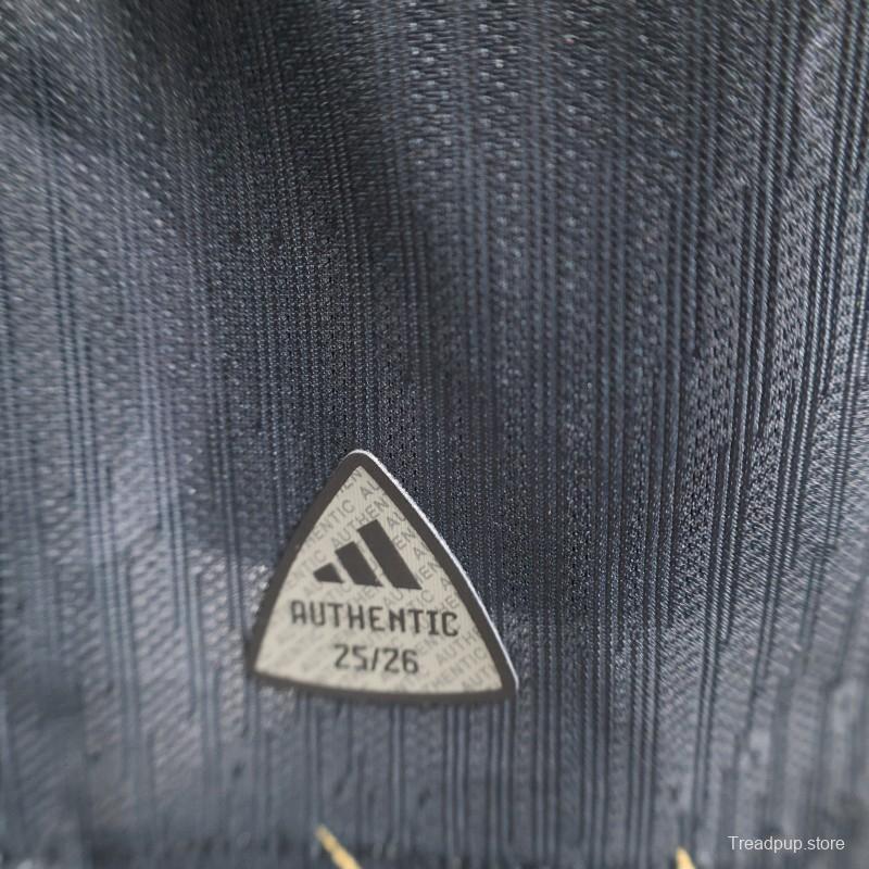 Player Version 25/26 Liverpool Dark Grey with Golden Phoenix Pattern Jersey