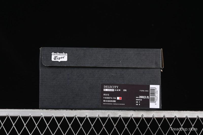 Onitsuka Tiger Delecity Thick Sole Low-Top Lifestyle Casual Shoes - 1183B874-104