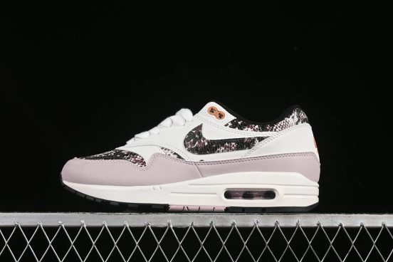 Nike Air Max 1 Retro Running Shoes with Half-Sole Air Cushion - HF5338-100