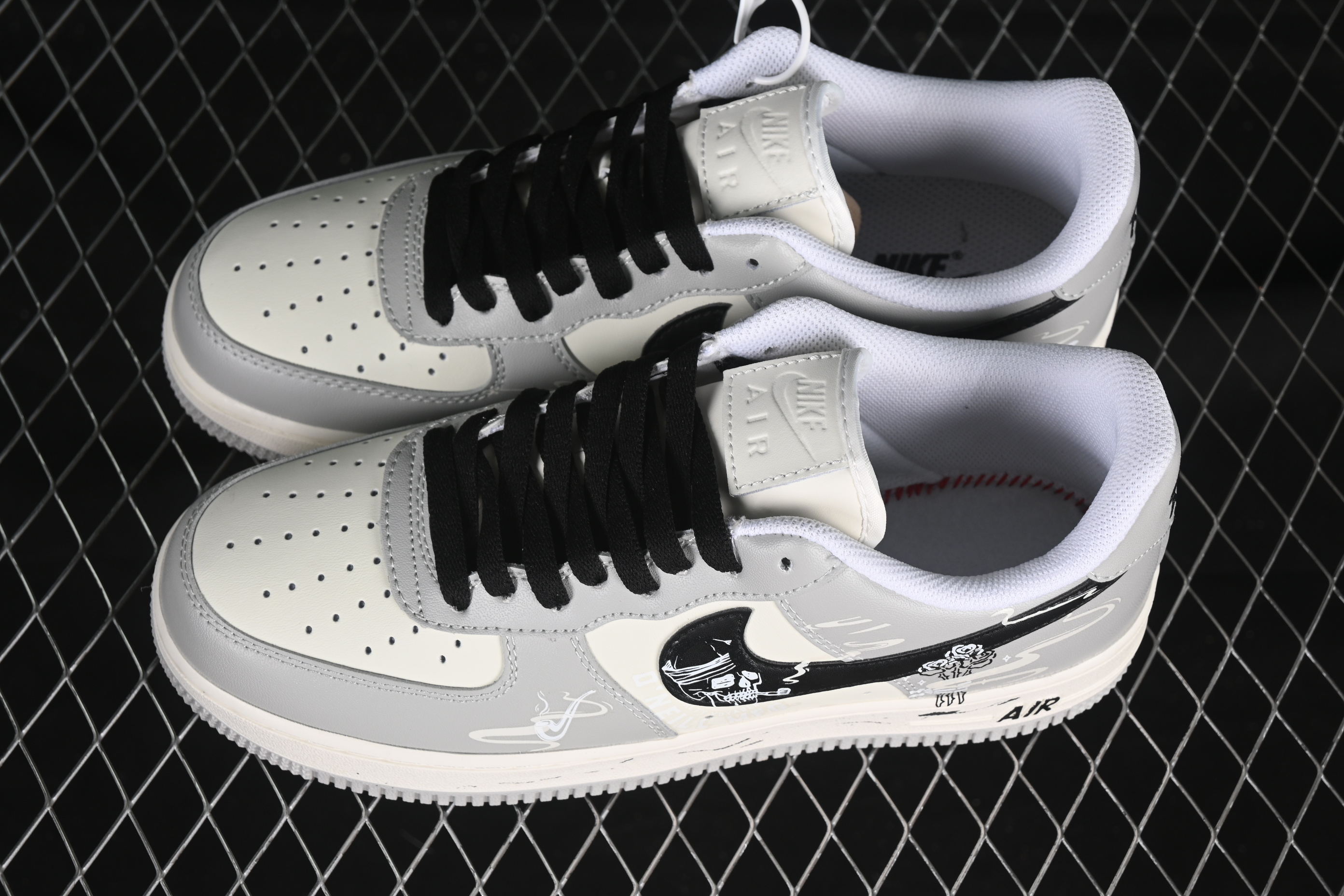 Nike Air Force 1 '07 Low "Quit Smoking" Custom Sneakers - DO7471-991