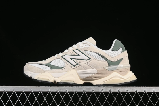 New Balance NB9060 Series Retro Casual Running Shoes with ABZORB Cushioning - U9060EEI
