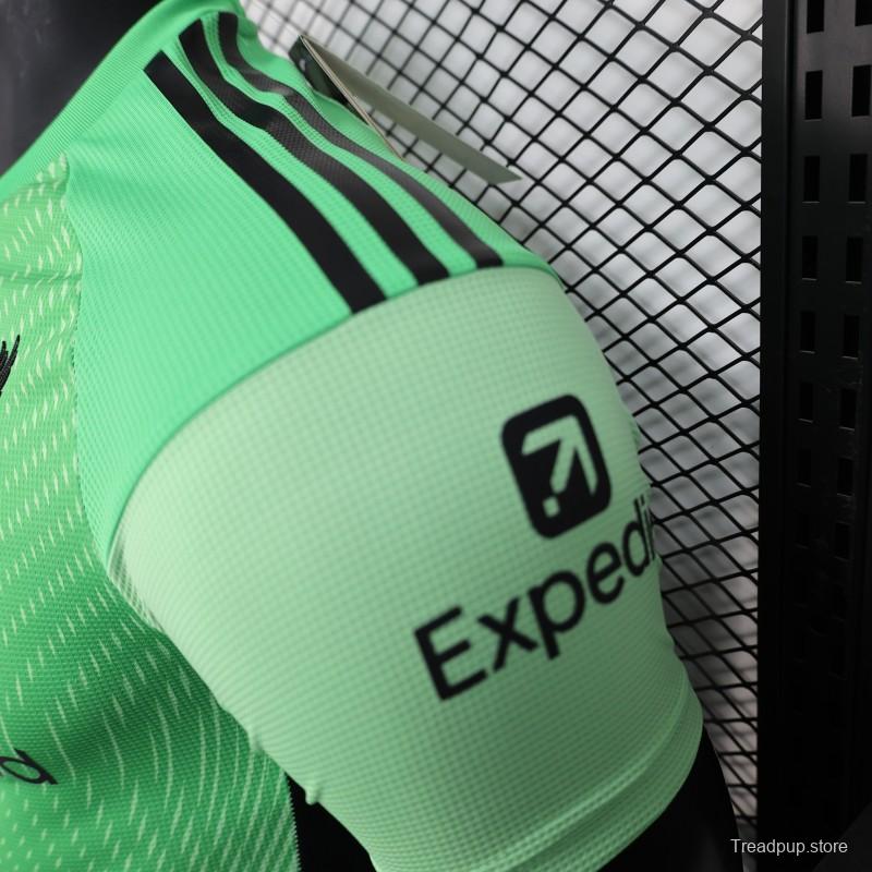 Player Version 25/26 Liverpool Green Goalkeeper Jersey
