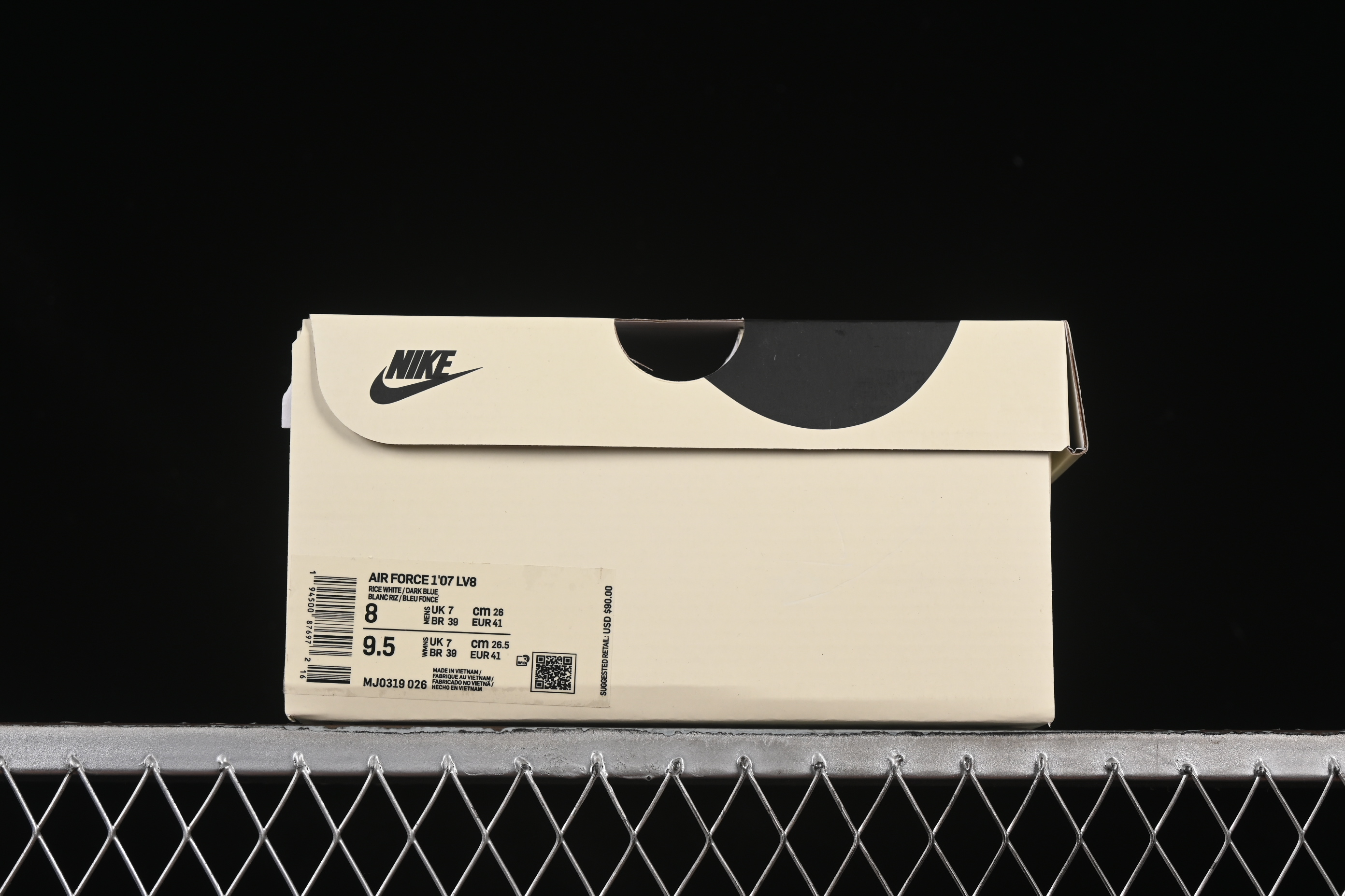 Nike Air Force 1'07 Low Custom ID Official Sync Low-Top Casual Sneakers with 3M Reflective Stars - MJ0319-026