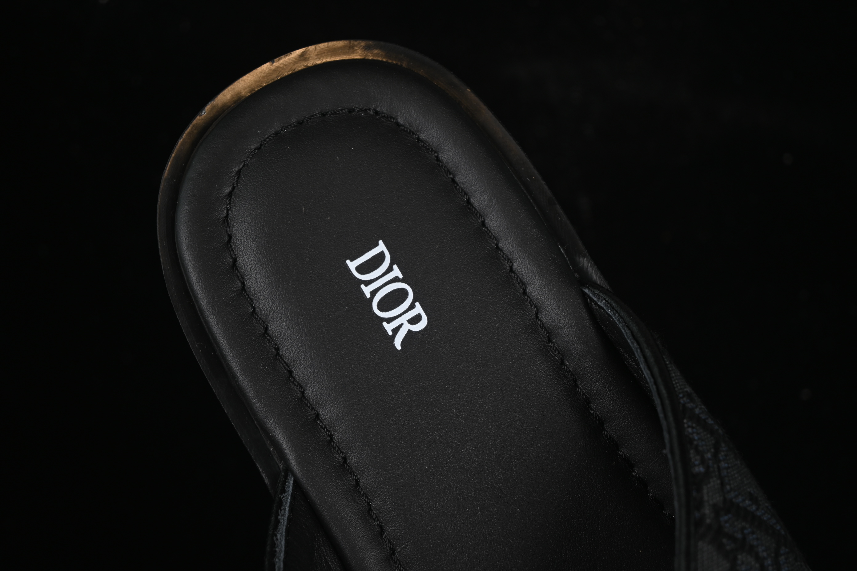 Dior Alias Oblique Summer Men's Lace-Up Casual Sandals with Cross-Strap Design - 3SA126ZSA