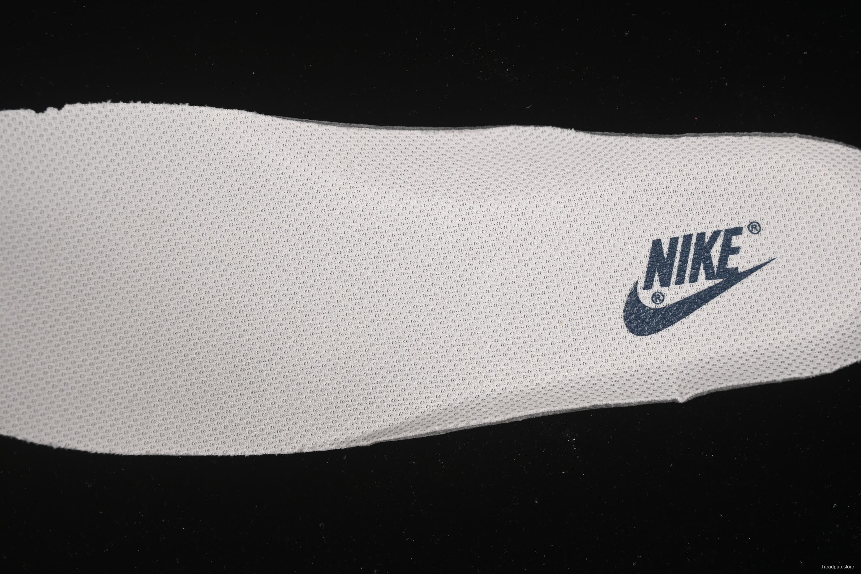 Nike Air Force 1'07 Low LV Collaboration Grey Blue Canvas Lace-Up Casual Sneakers - DM6868-099