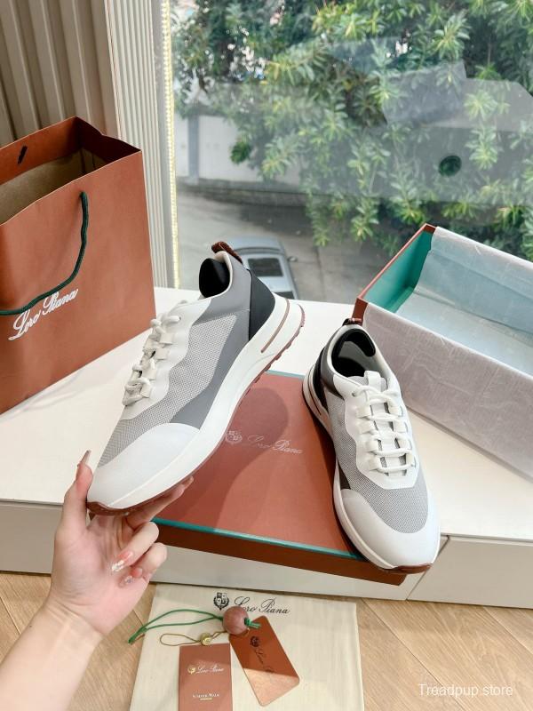 2024 Unisex Le Parmentier White Grey Black Knitted Casual Shoes Top Version MJ00340