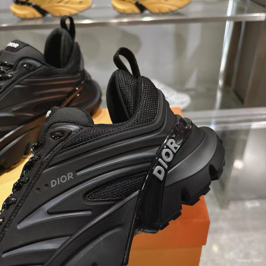 2024 Unisex Dior Black Mesh Sneakers MJ00360