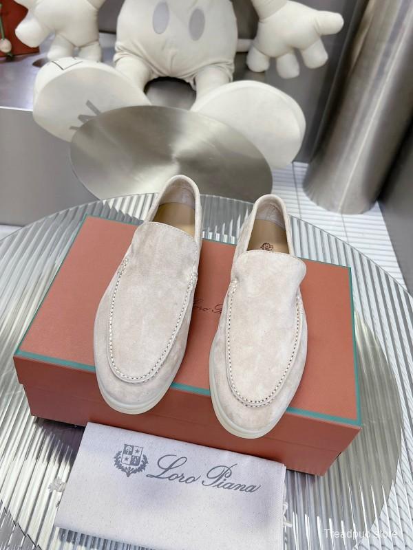 2025 Men LP Beige Suede Loafer LY00260