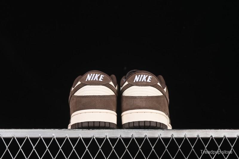 Nike SB Dunk Low White Mocha Low-Top Casual Skate Shoes - FQ8249-104