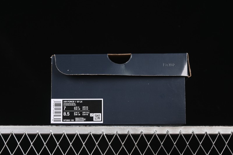 Nike Air Force 1 '07 Low Casual Sneakers with Full-Length Air Cushion - HF2893-100